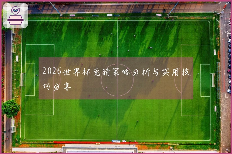 2026世界杯竞猜策略分析与实用技巧分享